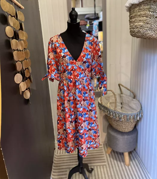 Robe colorée