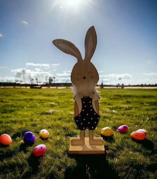 Lapin en bois