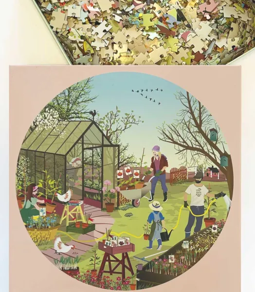 puzzle rond 1000 pièces